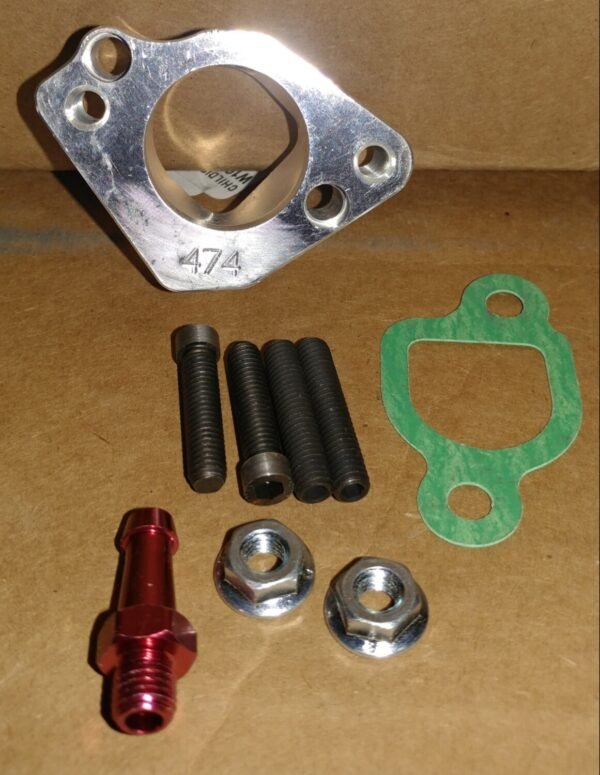 1306983343 Vm22 mikuni plate style carb adapter (small block)