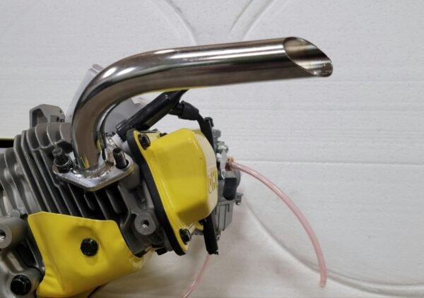 Side Exit Mini Bike Pipe (short angle cut)