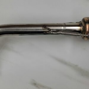3296388217 Stainless side exit pipe/muffler combo