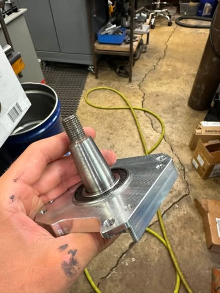 Custom 3rd Bearing Flywheel Support